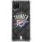 NBA Oklahoma City Thunder Dark Rust Galaxy A12 Clear Case
