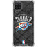 NBA Oklahoma City Thunder Dark Rust Galaxy A12 Clear Case