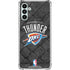 NBA Oklahoma City Thunder Dark Rust Galaxy A13 5G Clear Case