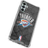 NBA Oklahoma City Thunder Dark Rust Galaxy A13 5G Clear Case