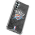 NBA Oklahoma City Thunder Dark Rust Galaxy A14 5G Clear Case