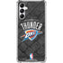 NBA Oklahoma City Thunder Dark Rust Galaxy A14 5G Clear Case