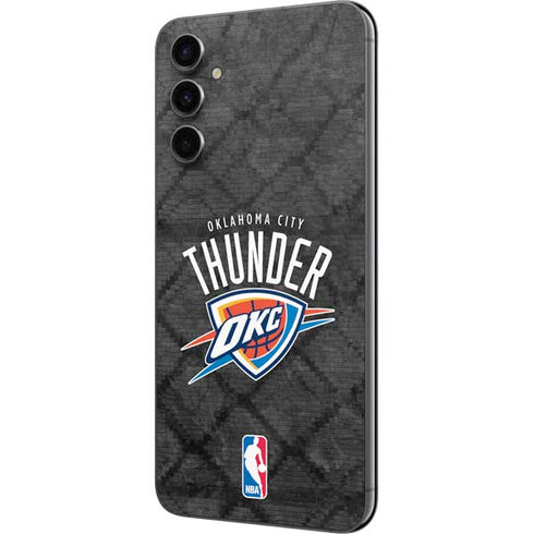 NBA Oklahoma City Thunder Dark Rust Galaxy A14 5G Skin
