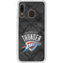 NBA Oklahoma City Thunder Dark Rust Galaxy A20 Clear Case