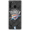 NBA Oklahoma City Thunder Dark Rust Galaxy A21 Clear Case