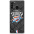 NBA Oklahoma City Thunder Dark Rust Galaxy A21 Clear Case