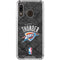 NBA Oklahoma City Thunder Dark Rust Galaxy A30 Clear Case
