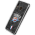 NBA Oklahoma City Thunder Dark Rust Galaxy A30 Clear Case