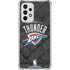 NBA Oklahoma City Thunder Dark Rust Galaxy A33 5G Clear Case