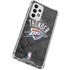 NBA Oklahoma City Thunder Dark Rust Galaxy A33 5G Clear Case