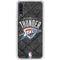 NBA Oklahoma City Thunder Dark Rust Galaxy A50 Clear Case