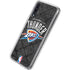 NBA Oklahoma City Thunder Dark Rust Galaxy A50 Clear Case
