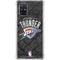 NBA Oklahoma City Thunder Dark Rust Galaxy A71 5G Clear Case