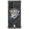 NBA Oklahoma City Thunder Dark Rust Galaxy A72 5G Clear Case