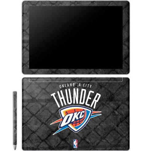 NBA Oklahoma City Thunder Dark Rust Galaxy Book 12in Skin