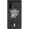 NBA Oklahoma City Thunder Dark Rust Galaxy Note 10 Waterproof Case