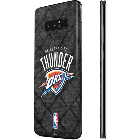 NBA Oklahoma City Thunder Dark Rust Galaxy Note 8 Skin