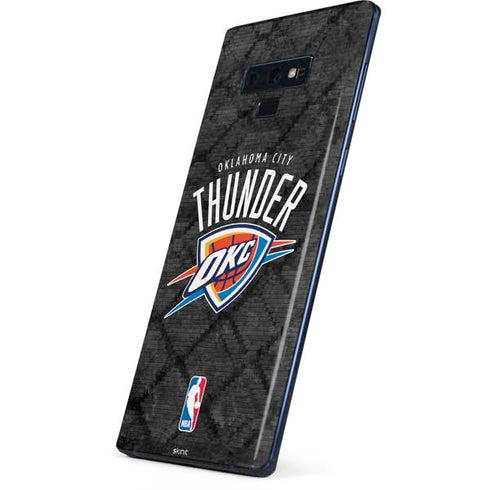 NBA Oklahoma City Thunder Dark Rust Galaxy Note 9 Skin