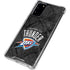 NBA Oklahoma City Thunder Dark Rust Galaxy Note20 5G Clear Case