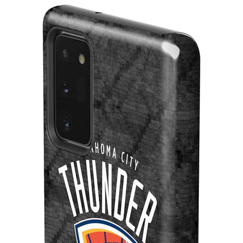 NBA Oklahoma City Thunder Dark Rust Galaxy Note20 5G Pro Case