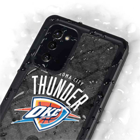 NBA Oklahoma City Thunder Dark Rust Galaxy Note20 5G Waterproof Case