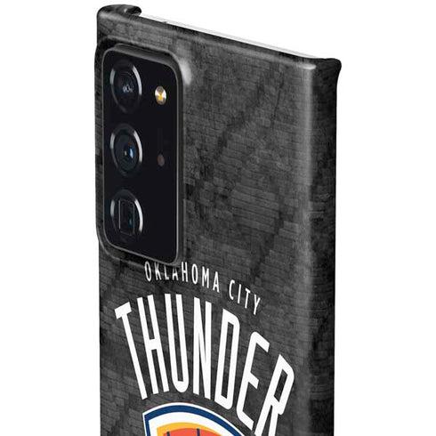NBA Oklahoma City Thunder Dark Rust Galaxy Note20 Ultra 5G Lite Case