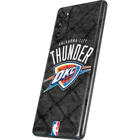 NBA Oklahoma City Thunder Dark Rust Galaxy S20 Fan Edition Skin