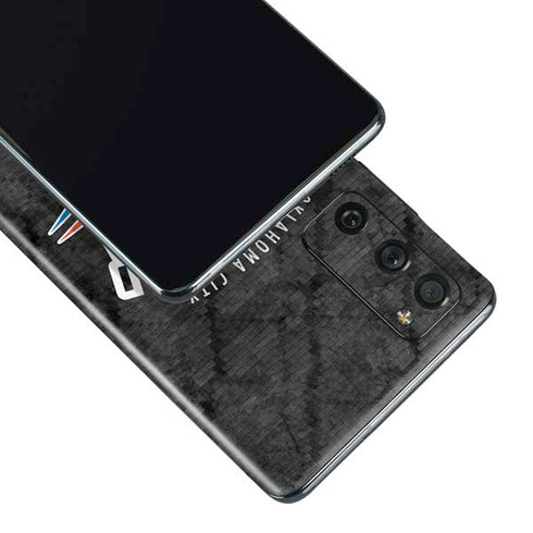 NBA Oklahoma City Thunder Dark Rust Galaxy S20 Fan Edition Skin