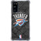 NBA Oklahoma City Thunder Dark Rust Galaxy S20 FE Clear Case