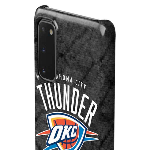 NBA Oklahoma City Thunder Dark Rust Galaxy S20 Lite Case