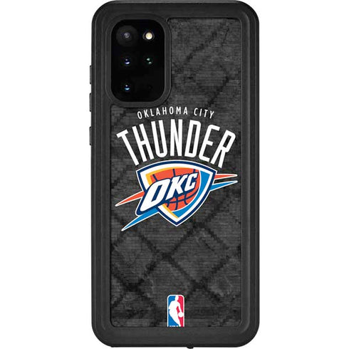 NBA Oklahoma City Thunder Dark Rust Galaxy S20 Plus Waterproof Case