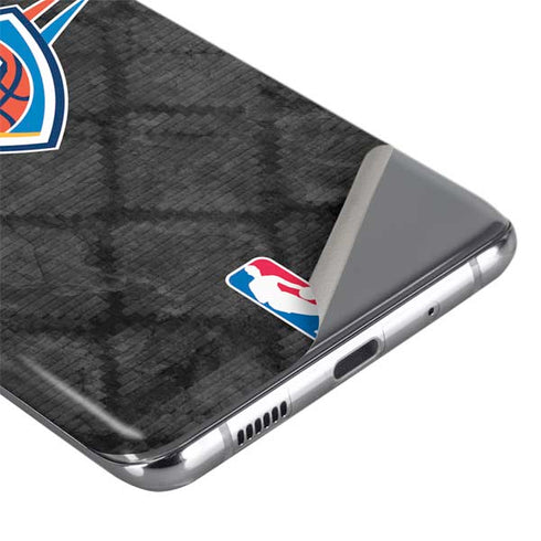 NBA Oklahoma City Thunder Dark Rust Galaxy S20 Skin