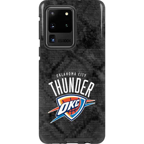 NBA Oklahoma City Thunder Dark Rust Galaxy S20 Ultra 5G Pro Case