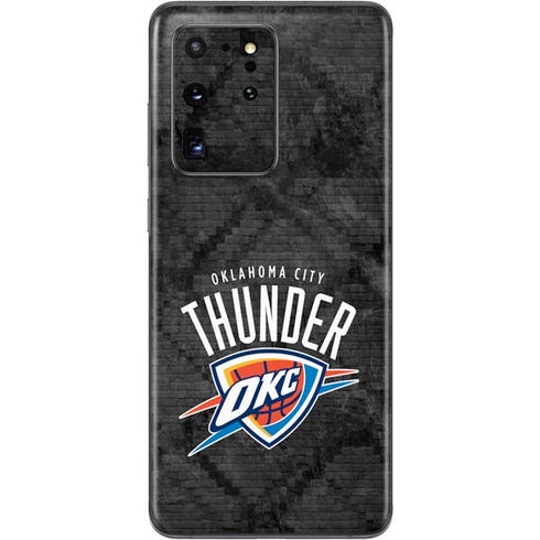 NBA Oklahoma City Thunder Dark Rust Galaxy S20 Ultra 5G Skin