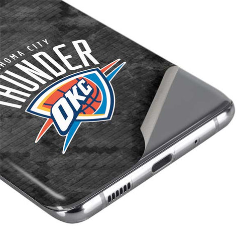 NBA Oklahoma City Thunder Dark Rust Galaxy S20 Ultra 5G Skin