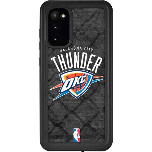 NBA Oklahoma City Thunder Dark Rust Galaxy S20 Waterproof Case