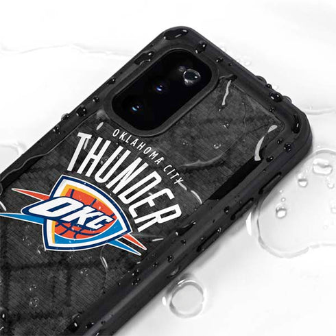 NBA Oklahoma City Thunder Dark Rust Galaxy S20 Waterproof Case