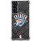 NBA Oklahoma City Thunder Dark Rust Galaxy S21 5G Clear Case