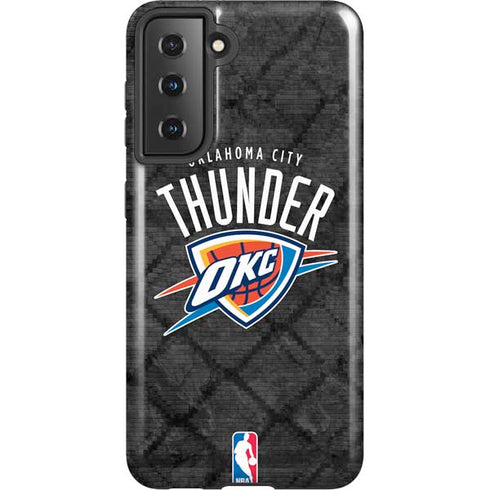 NBA Oklahoma City Thunder Dark Rust Galaxy S21 5G Pro Case