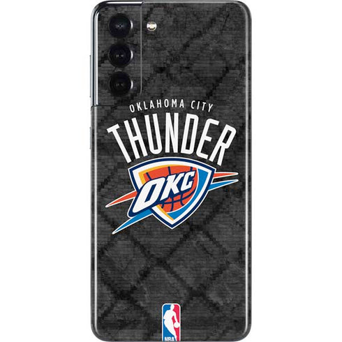 NBA Oklahoma City Thunder Dark Rust Galaxy S21 5G Skin