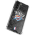 NBA Oklahoma City Thunder Dark Rust Galaxy S21 FE Clear Case