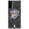 NBA Oklahoma City Thunder Dark Rust Galaxy S21 FE Clear Case