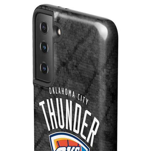 NBA Oklahoma City Thunder Dark Rust Galaxy S21 FE Pro Case