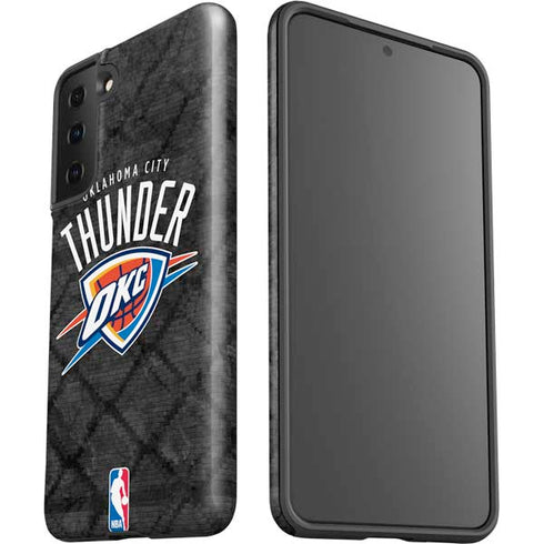 NBA Oklahoma City Thunder Dark Rust Galaxy S21 FE Pro Case