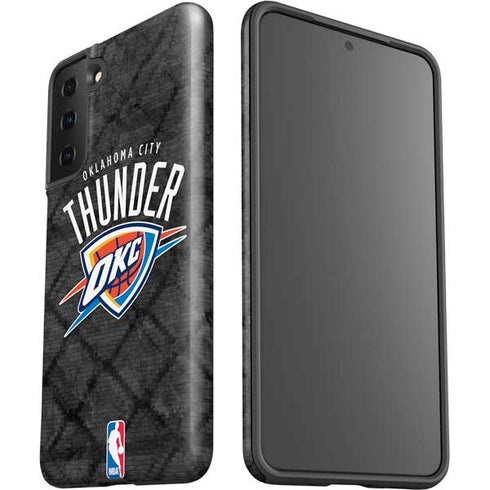 NBA Oklahoma City Thunder Dark Rust Galaxy S21 Plus 5G Pro Case