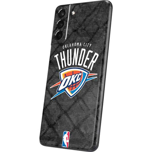 NBA Oklahoma City Thunder Dark Rust Galaxy S21 Plus 5G Skin