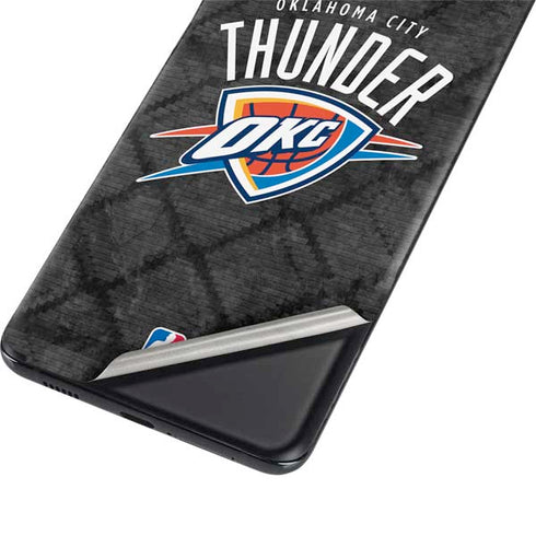 NBA Oklahoma City Thunder Dark Rust Galaxy S21 Plus 5G Skin
