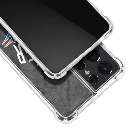 NBA Oklahoma City Thunder Dark Rust Galaxy S21 Ultra 5G Clear Case