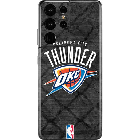 NBA Oklahoma City Thunder Dark Rust Galaxy S21 Ultra 5G Skin