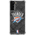 NBA Oklahoma City Thunder Dark Rust Galaxy S22 Plus Clear Case